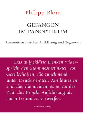 cover image of Gefangen im Panoptikum